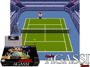 Andre Agassi Tennis (U) [!] Cover
